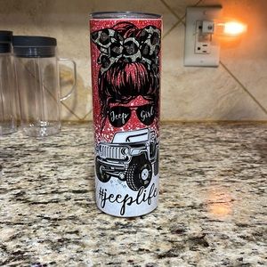 Etsy jeep girl 20oz tumbler